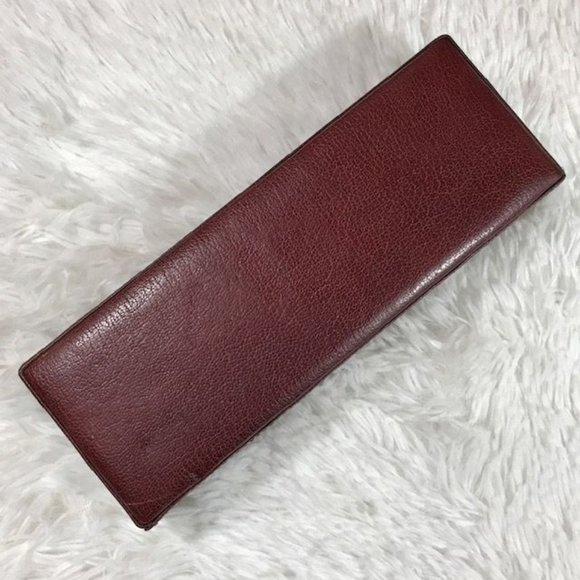 Genuine Italian Leather Cedar Wood Hygrometer Humidor w/ Storage Bag & Punch - Picture 4 of 13